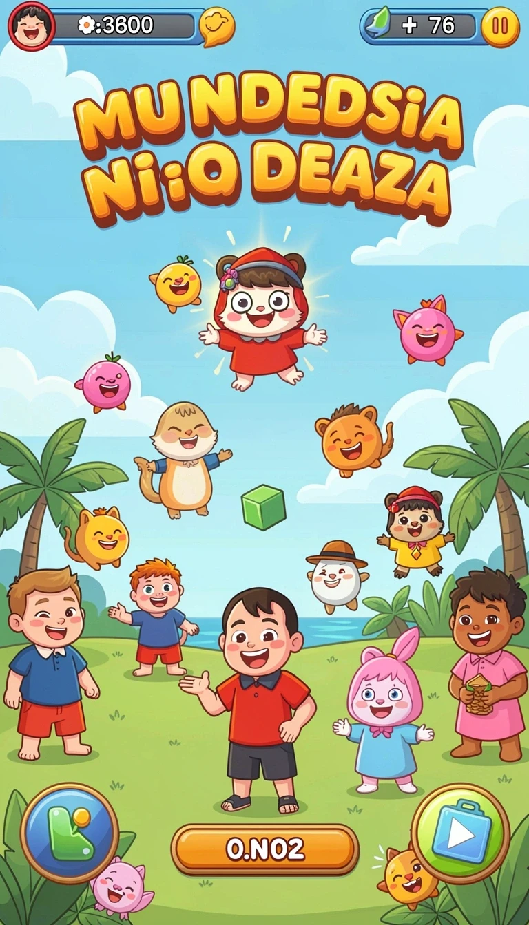 Galeri pratinjau visual qqnusa build APK resmi terbaru